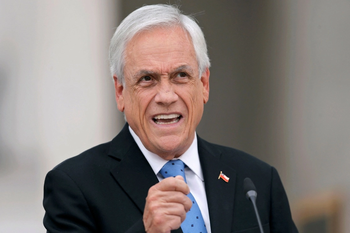 Sebastián Piñera, presidente de Chile. Foto Afp