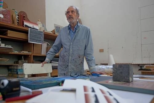 En la muestra "veremos paso a paso cómo fue cambiando y depurando su lenguaje", refirió Vicente Rojo Cama. Foto Cristina Rodríguez / Archivo