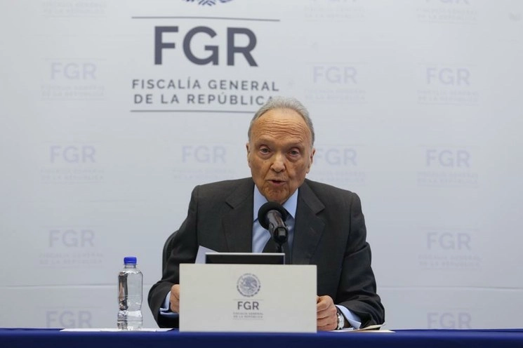 Alejandro Gertz Manero, titular de la Fiscalía General de la República, en imagen de archivo. Foto Pablo Ramos