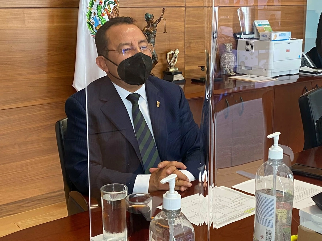 Rafael Guerra Álvarez, magistrado presidente del Poder Judicial de la CDMX. Foto Tomada del Twitter @MagRafaelGuerra