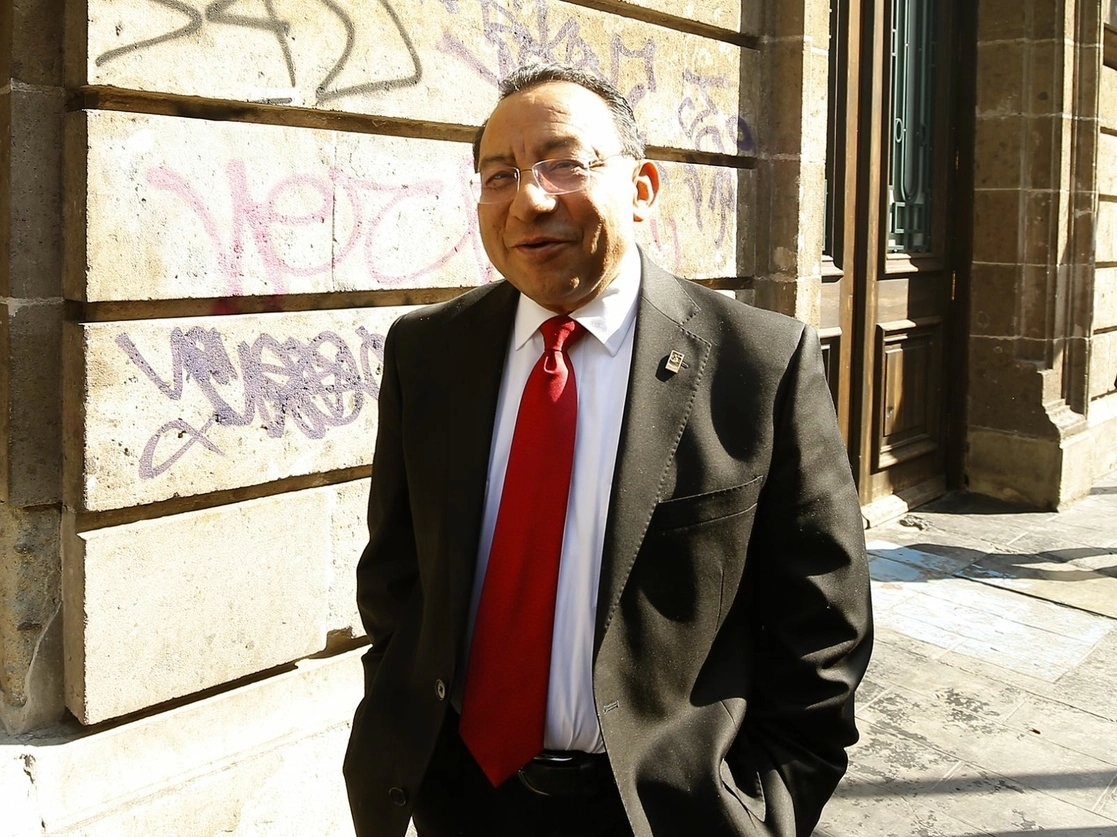 El presidente del Consejo de la Judicatura de la Ciudad de México, Rafael Guerra Álvarez. Foto María Luisa Severiano / Archivo 
