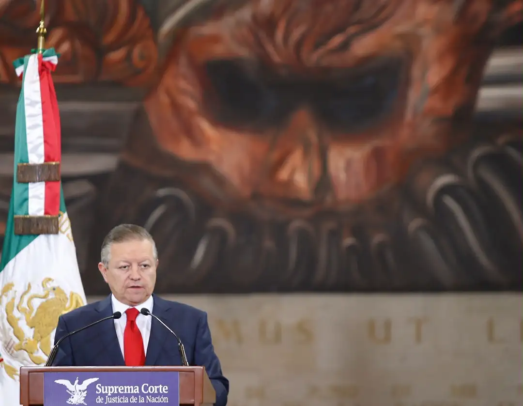 El presidente de Suprema Corte de Justicia de la Nación (SCJN) y del Consejo de la Judicatura Federal, Arturo Zaldívar, aseguró que el Poder Judicial avanza hacia la paridad de género. Foto Guillermo Sologuren / Archivo