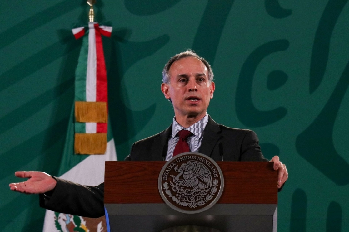 El subsecretario de Prevención y Promoción de la Salud, Hugo López-Gatell durante conferencia de prensa el pasado 22 de enero de 2021. Foto Cuartoscuro