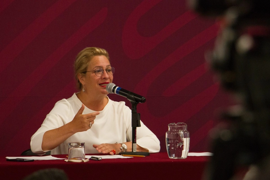 Josefa González Blanco Ortiz Mena fue nombrada embajadora extraordinaria y plenipotenciaria de México en el Reino Unido de la Gran Bretaña e Irlanda del Norte. Foto Cuartoscuro / Archivo 
