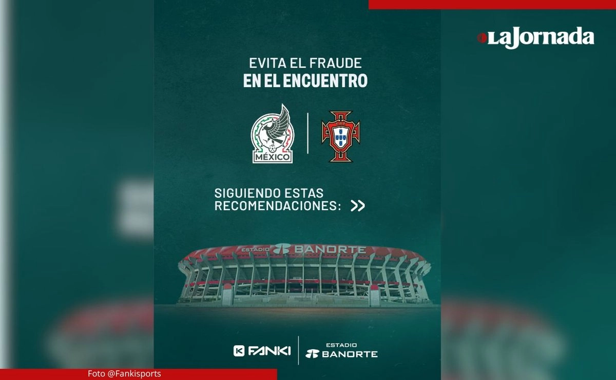 La plataforma también alertó a los aficionados tener cuidado con otras páginas falsas que podrían estafar a los interesados en comprar boletos. “Atención comunidad Fanki. Hemos detectado sitios falsos intentando hacerse pasar por nosotros”, indicó. Imagen tomada de @Fankisports