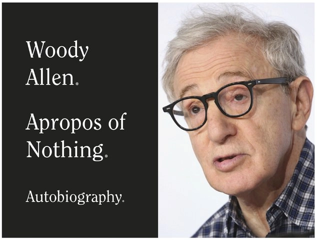 Portada del libro autobiográfico de Woody Allen, "Apropos of Nothing", que será publicado el próximo 7 de abril. Foto AP