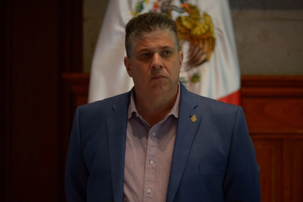 En imagen de archivo, Hugo Gutiérrez Maldonado, secretario de Seguridad Pública de Veracruz. Foto Cuartoscuro