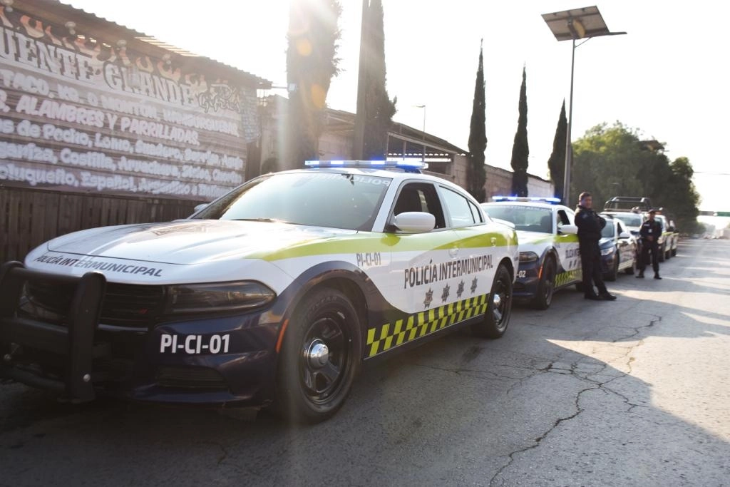 La policía metropolitana del Estado de México opera actualmente en seis municipios. Foto La Jornada