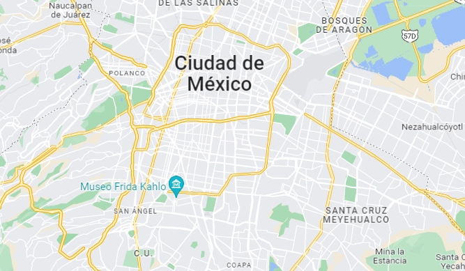 Al inicio del nuevo años dos personas intentaron quitarse la vida en la vía pública de la CDMX. Foto Google Maps