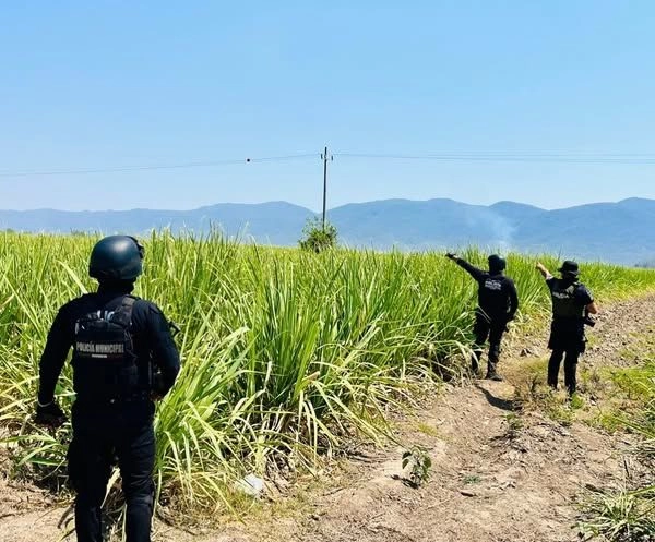 Policía estatales de San Luis Potosí vigilarán la veda de riego debido a la sequía que afecta la región de la huasteca potosina. Foto