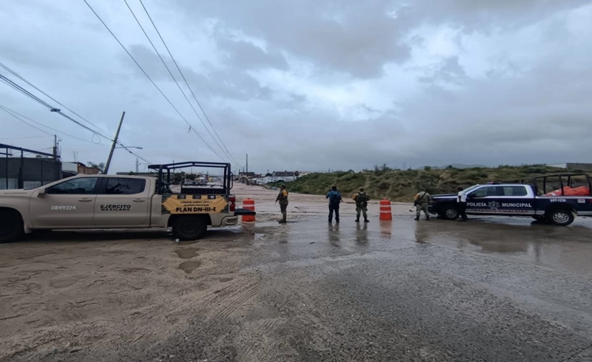 La Defensa desplegó mil 50 efectivos del Ejército, de la Fuerza Aérea y de la Guardia Nacional en los municipios de Los Cabos, La Paz, Comondú y Loreto. Foto 