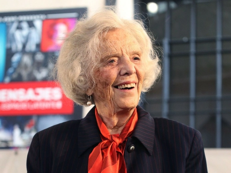 La periodista Elena Poniatowska considera que este reconocimiento es el cierre de una vida muy fructífera y feliz. Foto María Luisa Severiano