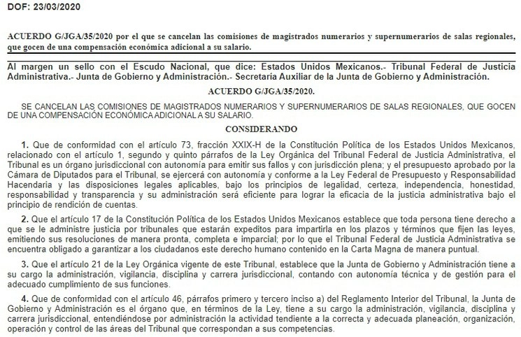 Imagen tomada del sitio https://www.dof.gob.mx/nota_detalle.php?codigo=5590118&fecha=23/03/2020