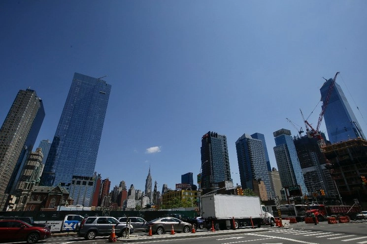 Cielo de Nueva York. Foto Ap