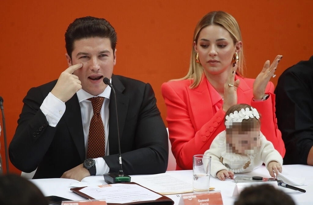 Samuel García, gobernador constitucional de NL. Foto Cristina Rodríguez