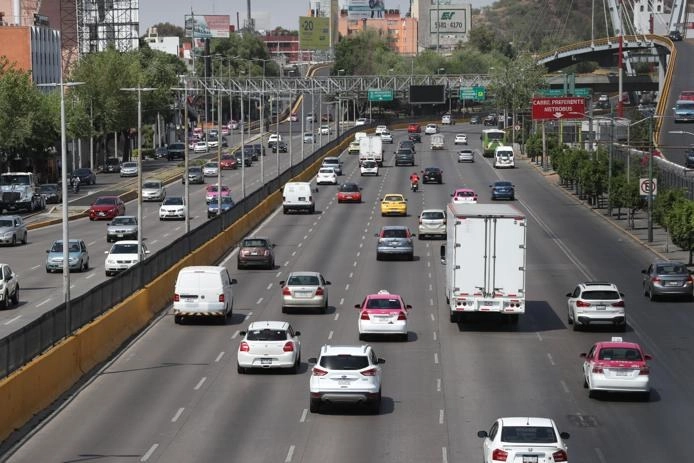 La demanda de transporte por aplicación ha reducido drásticamente por la epidemia del Covid-19. Foto María Luisa Severiano
