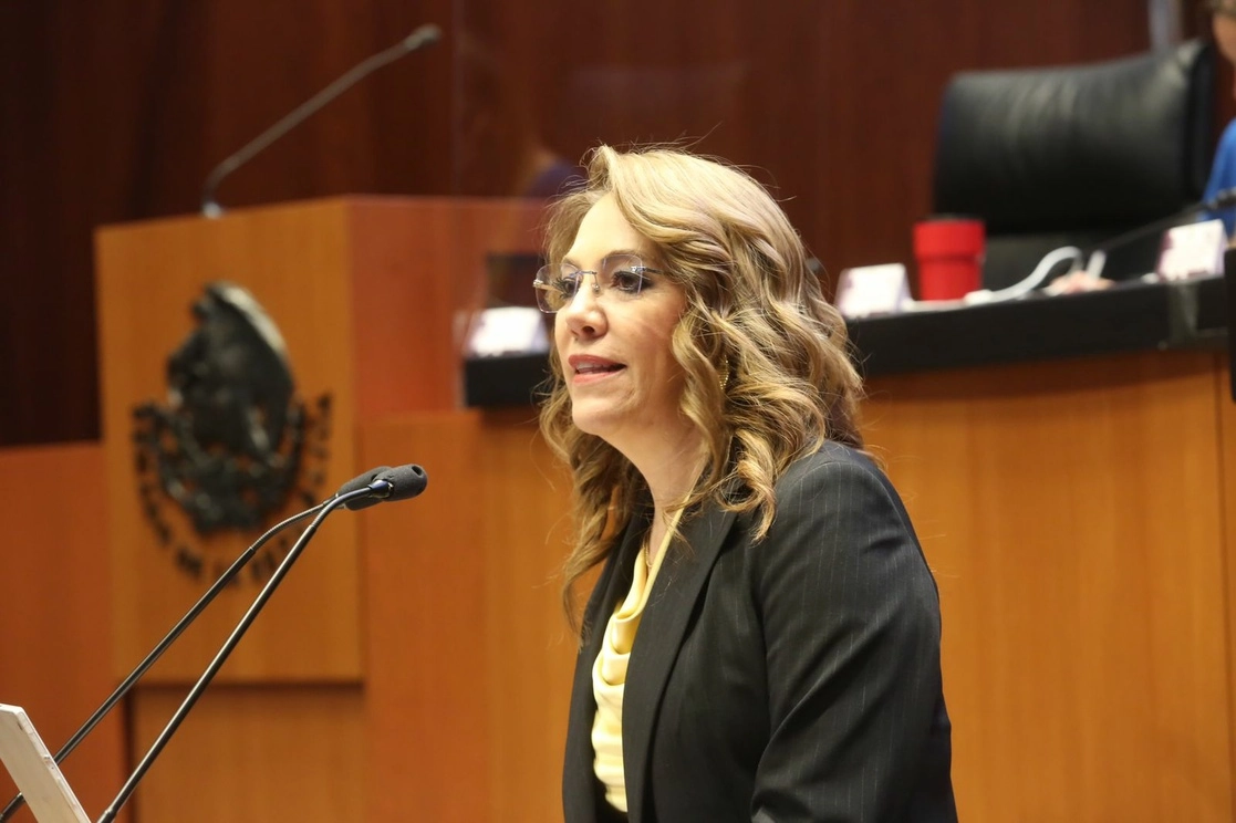 El Inai se asume como una institución autónoma y técnica, y en el centro de nuestra actuación está la sociedad, dijo su consejera presidenta, Blanca Lilia Ibarra, el 5 de abril de 2022. Foto tomada del Twitter del @INAImexico