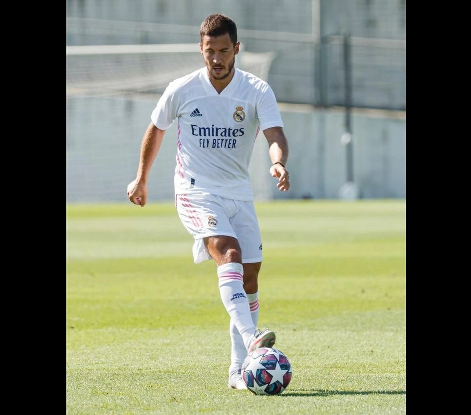 Las lesiones dejaron a Eden Hazard fuera de varios partidos de La Liga. Foto Tomada del Twitter @hazardeden10