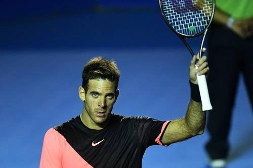 El tenista argentino Juan Martín del Potro no jugará el Abierto de Australia. Foto Afp 