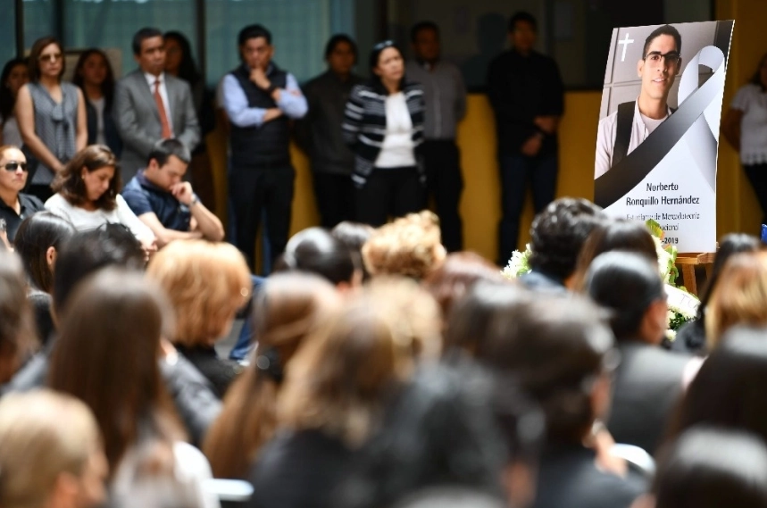 En junio de 2019 fue secuestrado y asesinado en la CDMX el estudiante Norberto Ronquillo. Foto Cuartoscuro/Archivo