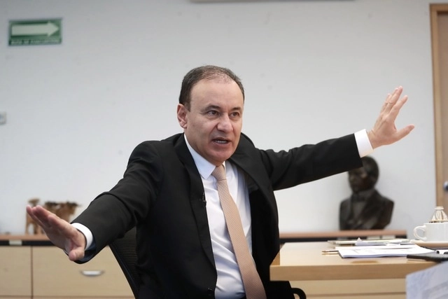 Alfonso Durazo es precandidato único de Morena a la gubernatura de Sonora. Foto Luis Castillo / Archivo