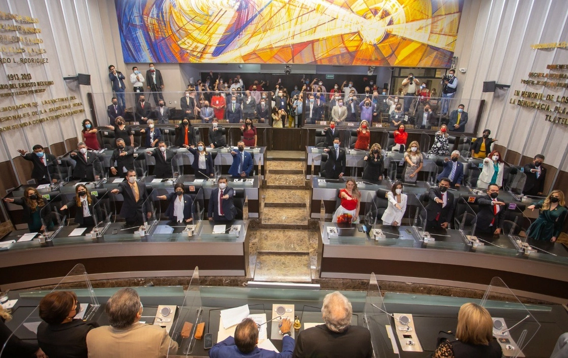Fue instalada la LXIII Legislatura del Congreso de Sonora, la primera en la historia del estado con mayoría de femenina, el 1 de septiembre de 2021. Foto Cristina Gómez Lima 