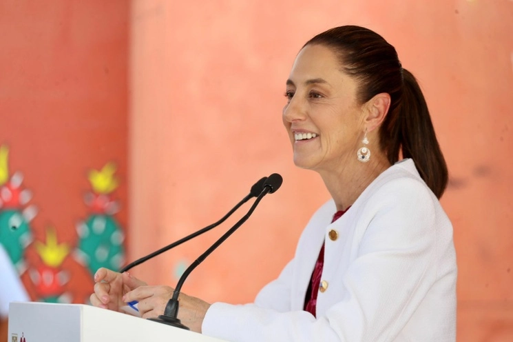 La jefa de Gobierno de la Ciudad de México, Claudia Sheinbaum, afirmó que el proyecto de nación que impulsa la cuarta transformación es feminista. Foto Roberto García Ortiz / Archivo 