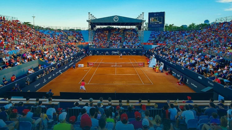 El sistema se utiliza en el resto de las superficies. Imagen tomada de https://www.atptour.com/es