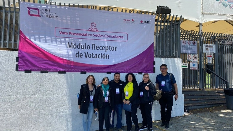 Consulados de México en Los Ángeles, Dallas y Chicago recibirán votos presenciales para las elecciones de Coahuila y Edomex. Foto Tomada del Twitter @VotoExtranjero