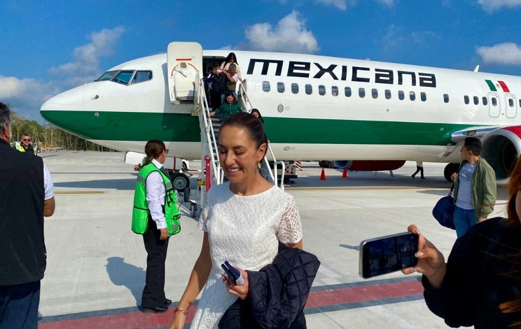 Este miércoles, la candidata de Sigamos haciendo historia tendrá actos de campaña en Quintana Roo.  Foto: Enrique Méndez