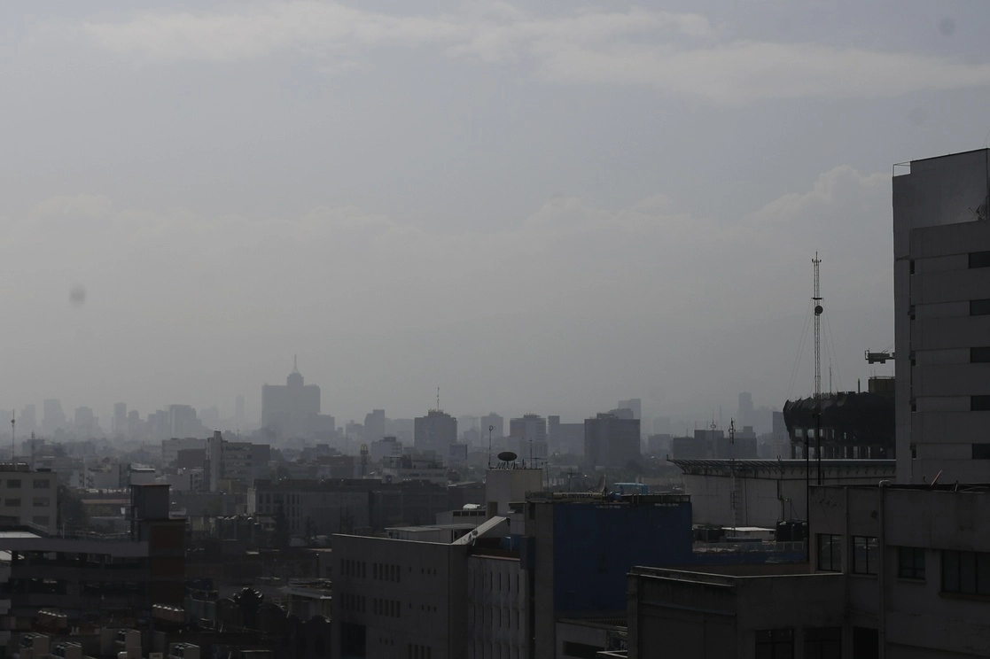 Contaminación en la CDMX en imagen de archivo. Foto Yazmín Ortega 