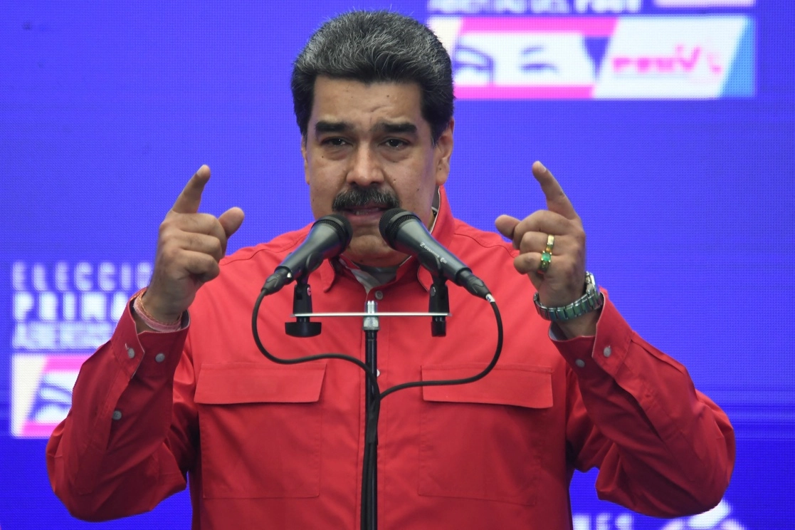 El presidente Nicolás Maduro durante un evento en Caracas. Foto Afp / Archivo