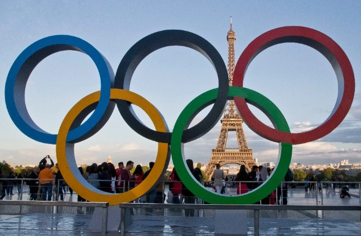 Nuevamente fue aplazado el ensayo de ceremonia de apertura de los Juegos Olímpicos de París 2024 debido a la creciente del río Sena. Foto Ap/Archivo
