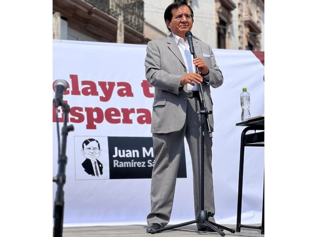 La postulación de un hombre no es procedente porque de acuerdo al artículo 71 de los Lineamientos para el Registro para que proceda la sustitución de una mujer es necesario que sea postulada otra mujer, argumentó. Foto tomada de Facebook @juanmiguel.ofic

