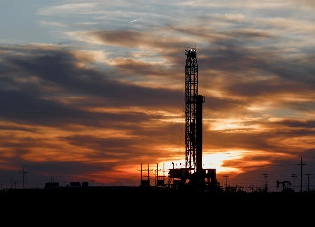 Plataforma petrolera en Midland, Texas. Foto Odessa American / Eli Hartman / Ap