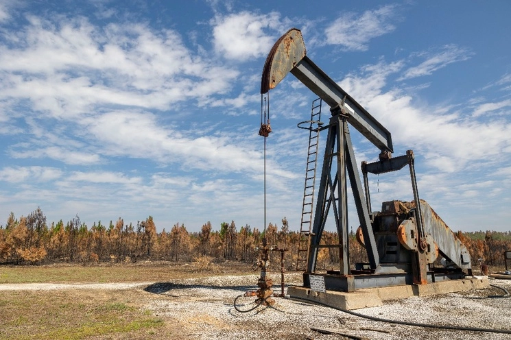 Pozo petrolero en Luisiana, Estados Unidos. Foto Ap.