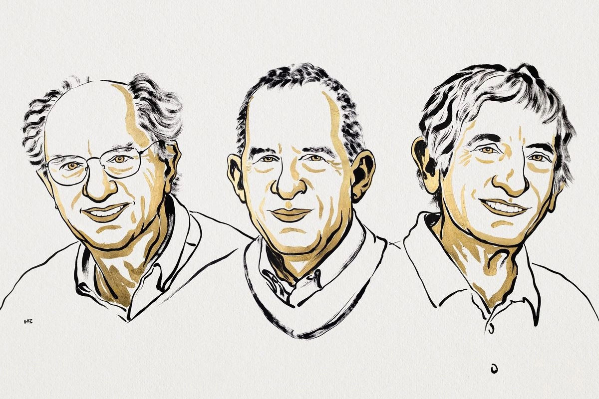 John Clark, Michel H. Devoret y John M. Martinis, Premios Nobel de Física 2025.