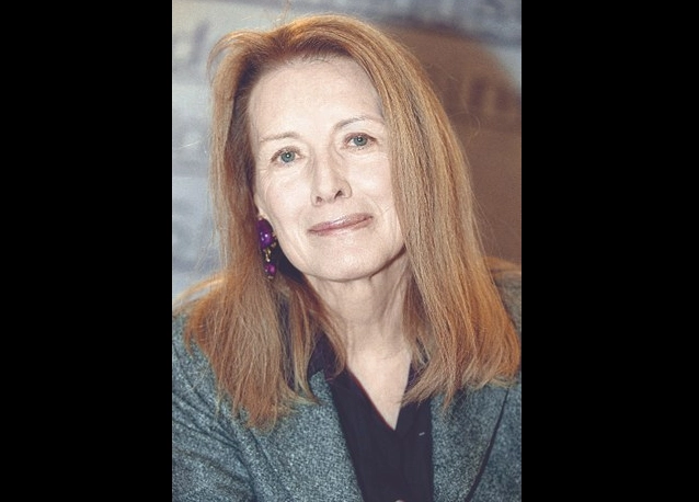 Annie Ernaux, Feria Internacional del Libro, París, 2001. Foto: AFP/ Pierre-Franck Colombier
