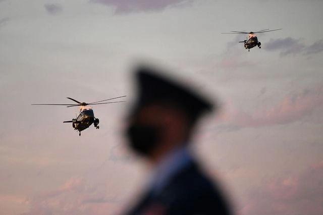El intruso ingresó a la base aérea Andrews, lugar donde se resguardan aviones oficiales, incluido el ‘Air Force One’. Foto Afp/Archivo 