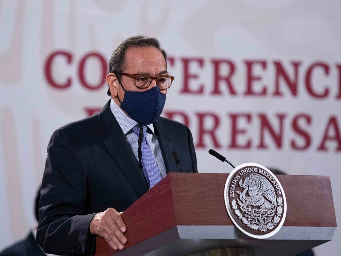 En imagen de archivo, Carlos Salazar Lomelín, presidente del Consejo Coordinador Empresarial. Foto cortesía Presidencia