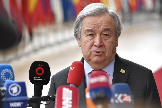 El secretario general de Naciones Unidas, António Guterres, se mostró "preocupado" por los ataques por parte de tropas israelíes. Foto Ap