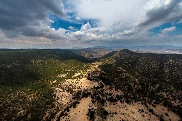 Panorámica de la Sierra de San Miguelito en San Luis Potosí. Foto cortesía Secretaría de Ecología y Gestión Ambiental
