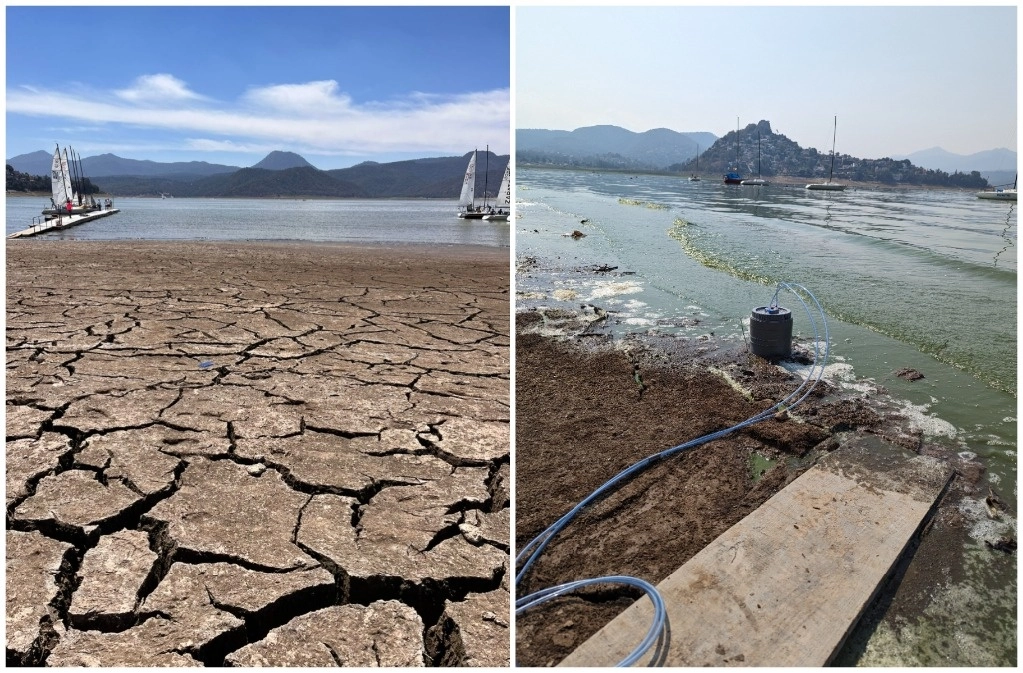 Necesitamos incluir los sitios que no están en los inventarios globales, señala Gerardo Nieto. En las imágenes, cuerpos de agua de Valle de Bravo. Foto cortesía del investigador de la UNAM
