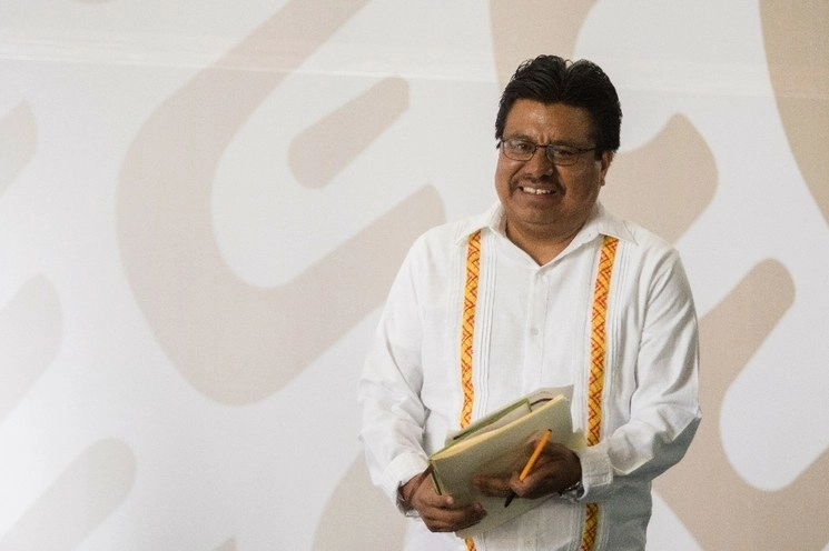 Adelfo Regino Montes, director del Instituto Nacional de los Pueblos Indígenas. Foto Cuartoscuro / Archivo