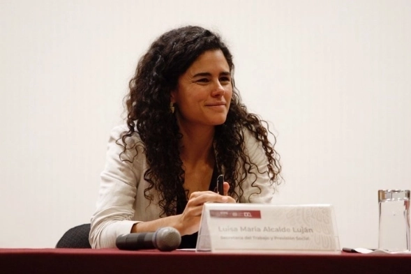 Luisa María Alcalde, secretaria de Gobernación. Foto Cristina Rodríguez / Archivo