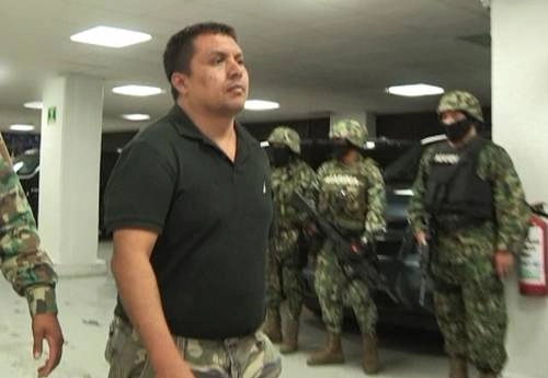 Miguel Treviño Morales, alias "Z 40" tras ser capturado. Foto Reuters 