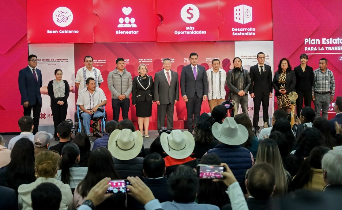 Los cuatro acuerdos del PED son: Gobierno cercano, justo y honesto, Bienestar del pueblo, Desarrollo Económico y Desarrollo Sostenible. Foto cortesía