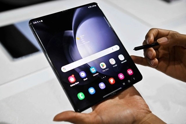 Samsung Galaxy Z Fold5. Foto Afp