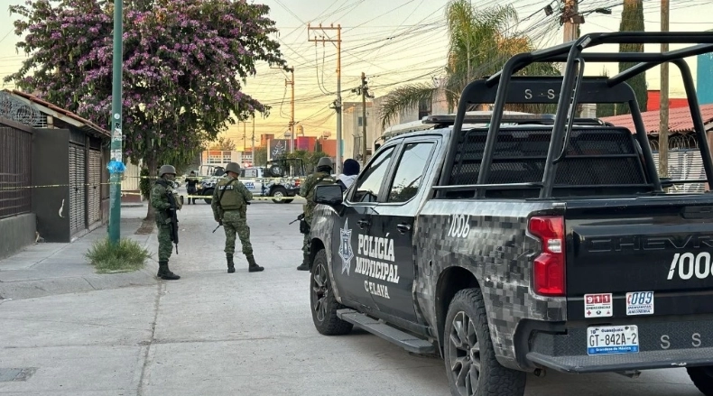 Operativo en Celaya, Guanajuato, el estado más violento del país.