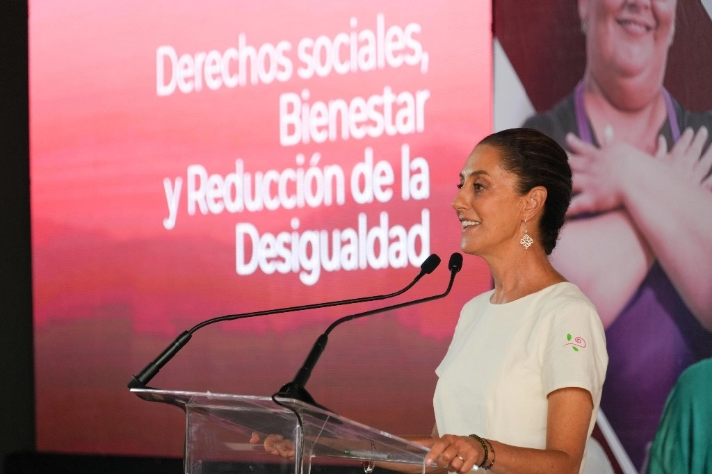 Sheinbaum dijo que se trata de una “perspectiva completamente distinta al modelo neoliberal”. Foto cortesía Equipo de Claudia Sheinbaum

